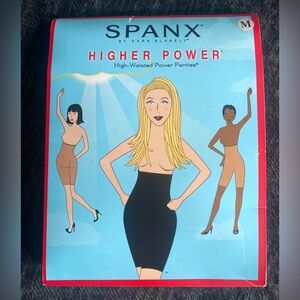 SPANX Higher Power High-Waisted Panties Tan medium NIB